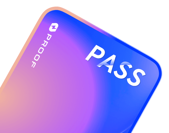 PROOF Pass illustration